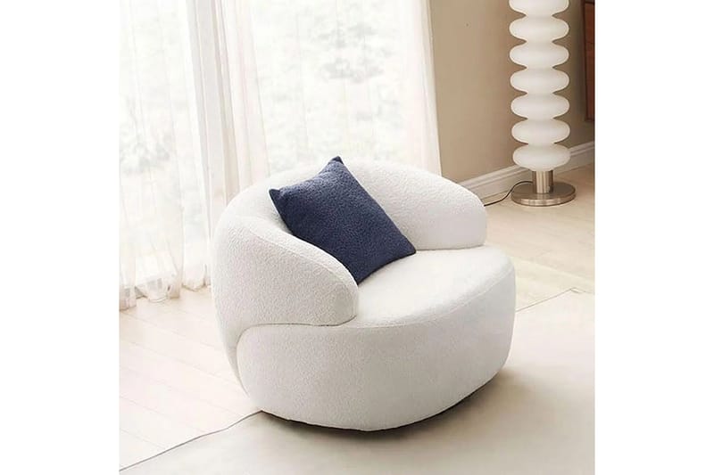 Hungirr Lenestol - Hvit - Møbler - Stoler & lenestoler - Lenestoler