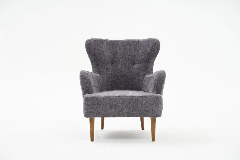 Idaburn Lenestol - Grå - Møbler - Stoler & lenestoler - Lenestoler