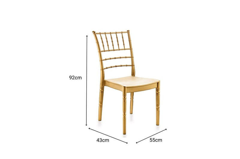 Imanje Spisestol - Lys Brun - Møbler - Stoler & lenestoler - Spisestuestoler & kjøkkenstoler