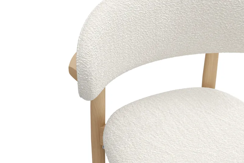 Jaiveer Spisestol - Hvit - Møbler - Stoler & lenestoler - Spisestuestoler & kjøkkenstoler