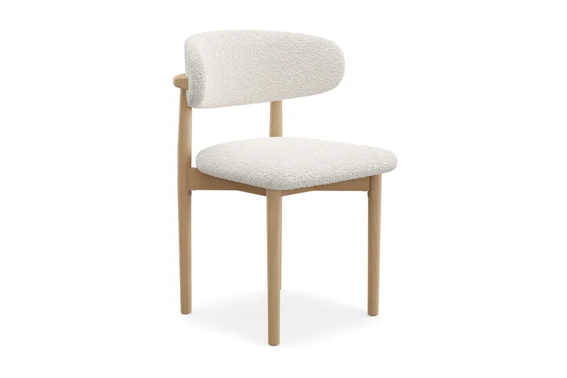 Jaiveer Spisestol - Hvit - Møbler - Stoler & lenestoler - Spisestuestoler & kjøkkenstoler