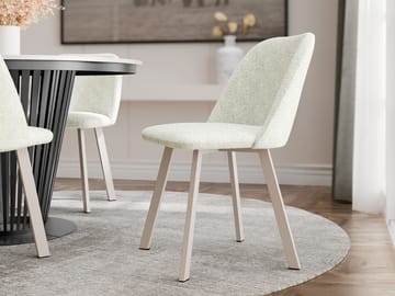 Jarlen Spisestol - lys beige - Møbler - Stoler & lenestoler - Spisestuestoler & kjøkkenstoler