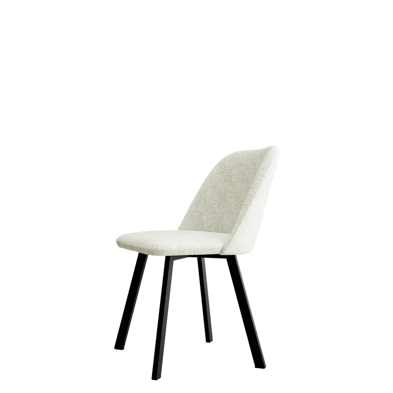 Jarlen Spisestol, offwhite og svart