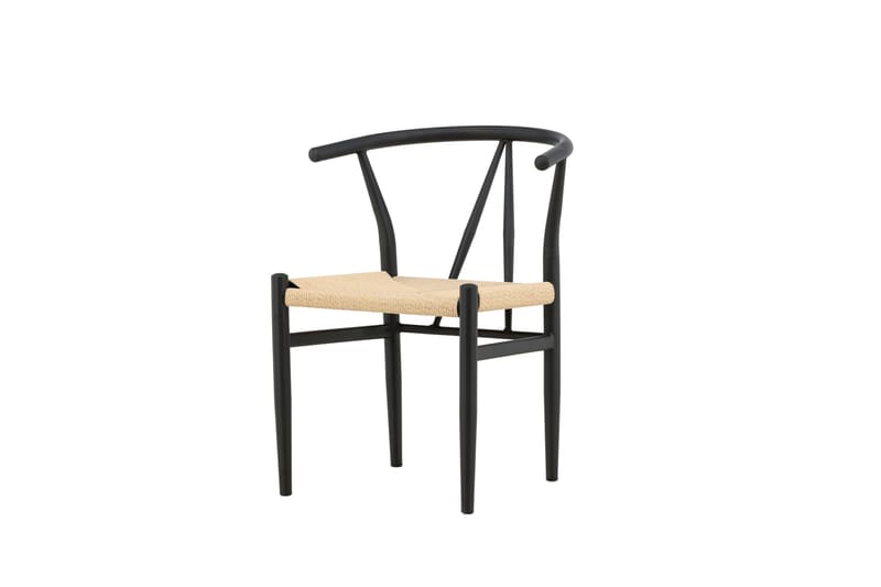 Alfons Armlene Stol, Svart