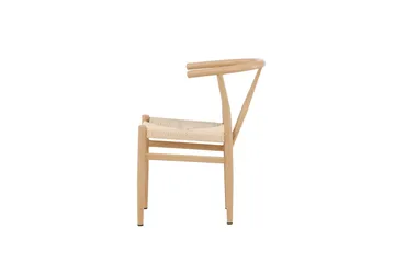 Alfons Armstol - Beige - Møbler - Stoler & lenestoler - Karmstoler