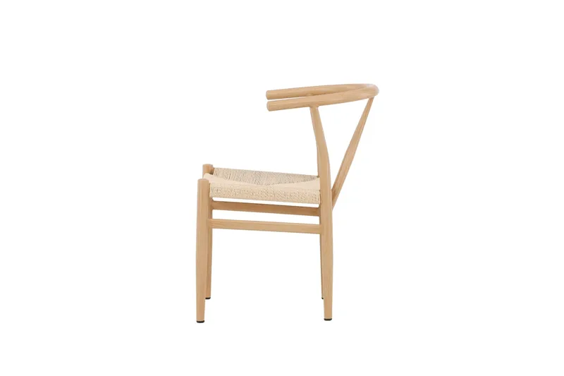 Alfons Armstol - Beige - Møbler - Stoler & lenestoler - Karmstoler