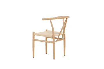 Alfons Armstol - Beige - Møbler - Stoler & lenestoler - Karmstoler