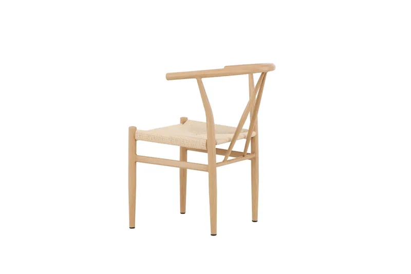 Alfons Armstol - Beige - Møbler - Stoler & lenestoler - Karmstoler