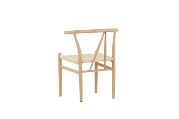 Alfons Armstol - Beige - Møbler - Stoler & lenestoler - Karmstoler