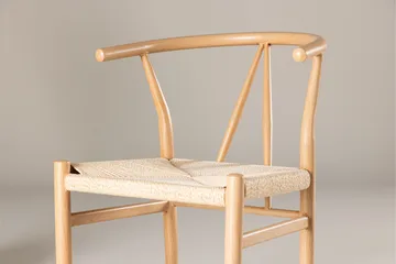 Alfons Armstol - Beige - Møbler - Stoler & lenestoler - Karmstoler