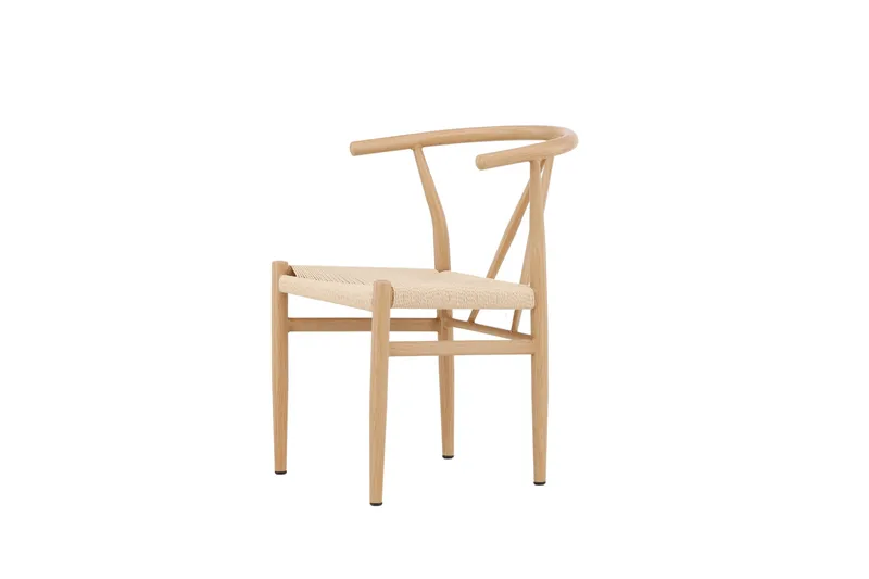 Alfons Armstol - Beige - Møbler - Stoler & lenestoler - Karmstoler