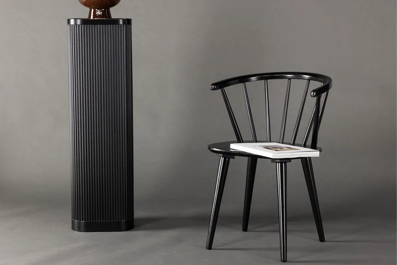 Bobby Armlene Stol - Svart - Møbler - Stoler & lenestoler - Karmstoler