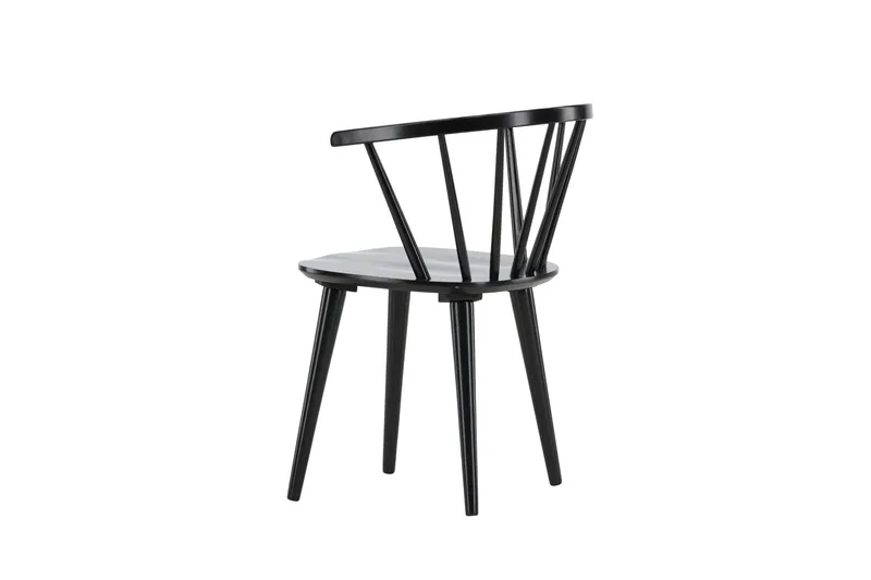 Bobby Armlene Stol - Svart - Møbler - Stoler & lenestoler - Karmstoler