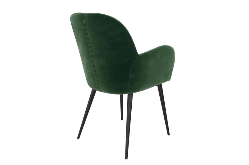 Fitz Lenestol Grønn/Fløyel - Dorel Home - Møbler - Stoler & lenestoler - Karmstoler