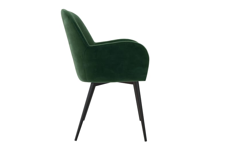 Fitz Lenestol Grønn/Fløyel - Dorel Home - Møbler - Stoler & lenestoler - Karmstoler