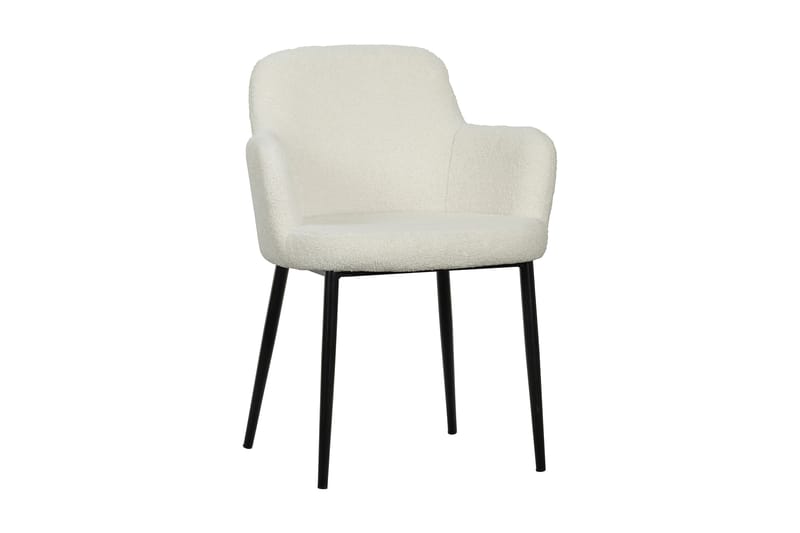 Levede Spisestol - Off White - Møbler - Stoler & lenestoler - Karmstoler