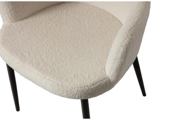 Levede Spisestol - Off White - Møbler - Stoler & lenestoler - Karmstoler