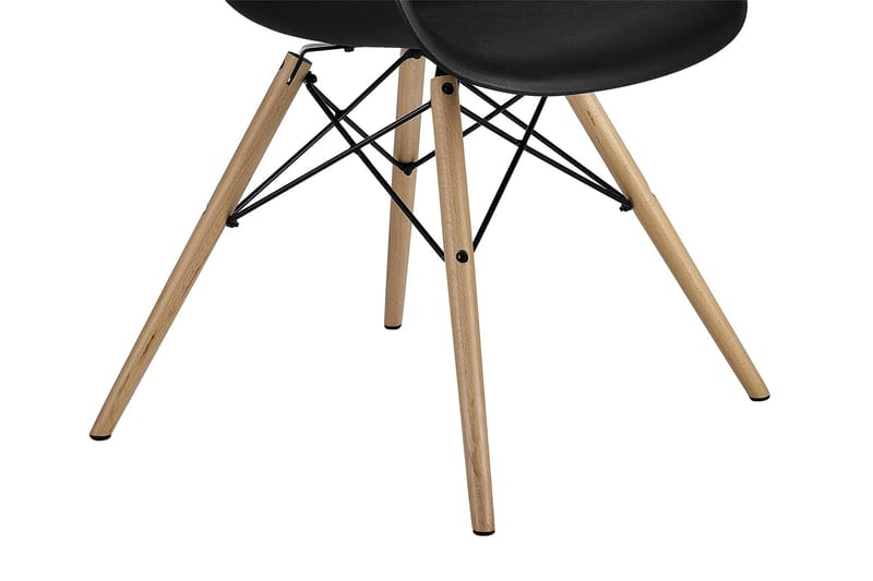 Mid Century Karmstol Svart - Dorel Home - Møbler - Stoler & lenestoler - Karmstoler