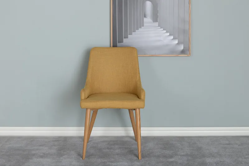Plaza Armlene Stol - Gul - Møbler - Stoler & lenestoler - Karmstoler