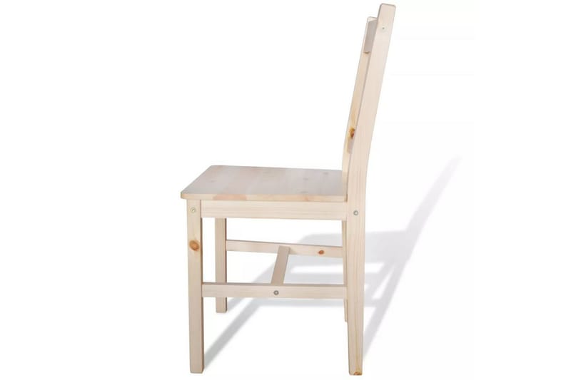 Spisestoler 6 stk furu - Furu - Møbler - Stoler & lenestoler - Karmstoler