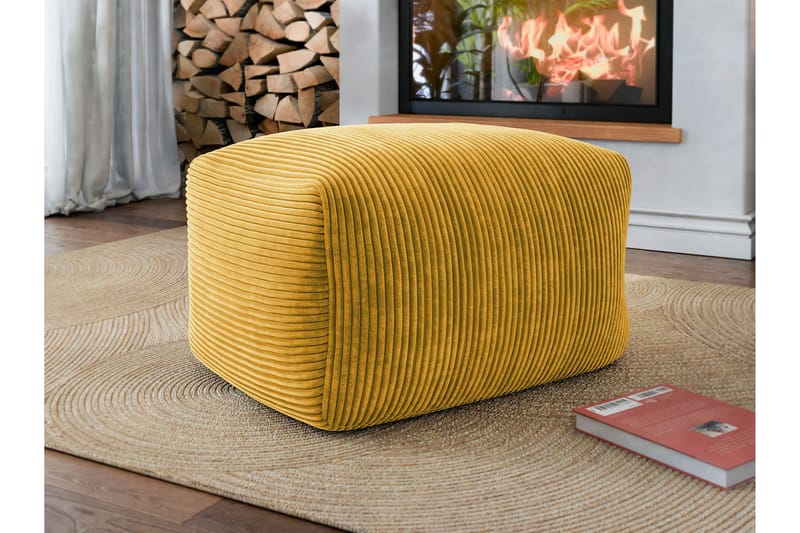 Katheryn Beanbag 60 cm - Beige/Brun - Møbler - Stoler & lenestoler - Sittesekk & sakkosekk