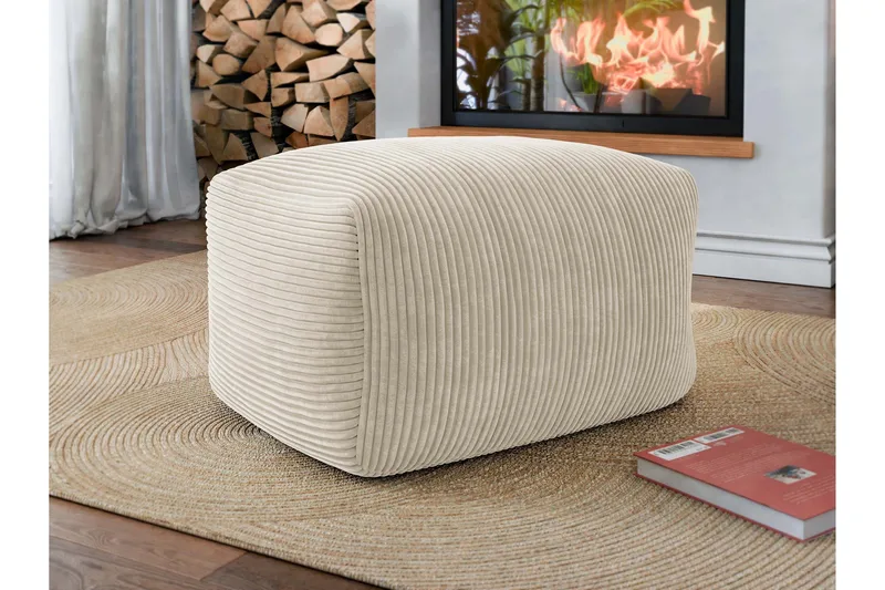 Katheryn Saccosekk 70 cm - Beige - Møbler - Stoler & lenestoler - Sittesekk & sakkosekk