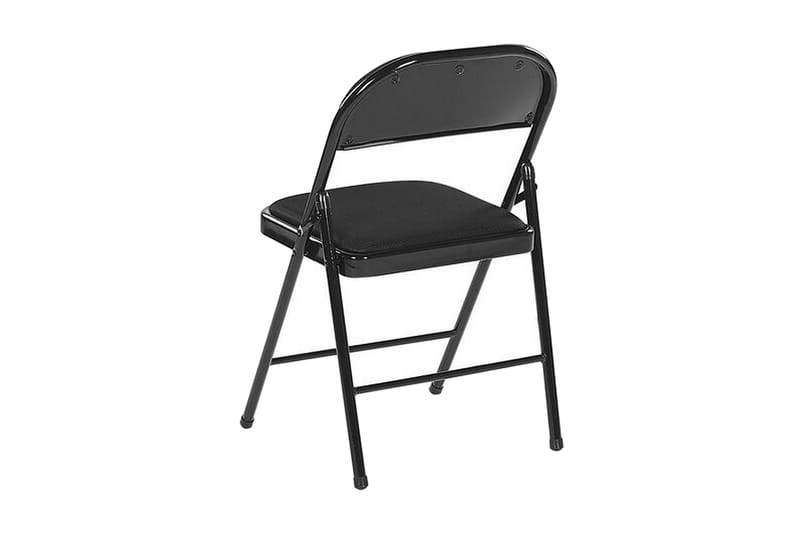Jeks Stol 4-pk - Svart - Klappstol & stablingsbare stoler