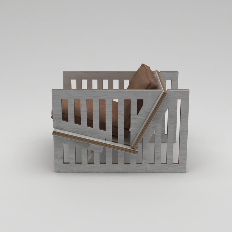 Kollumber Ørelappstol - Naturlig tre - Møbler - Stoler & lenestoler - Lenestoler