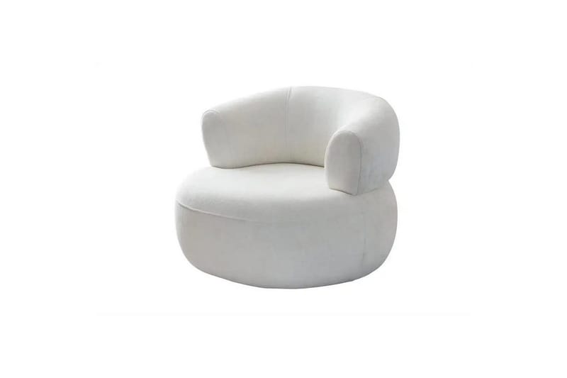 Kollumber Lenestol - Hvit - Møbler - Stoler & lenestoler - Lenestoler