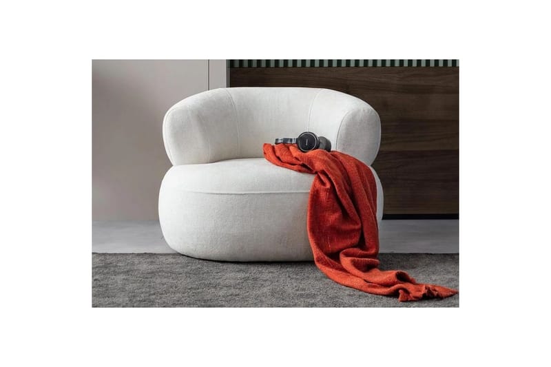 Kollumber Lenestol - Hvit - Møbler - Stoler & lenestoler - Lenestoler