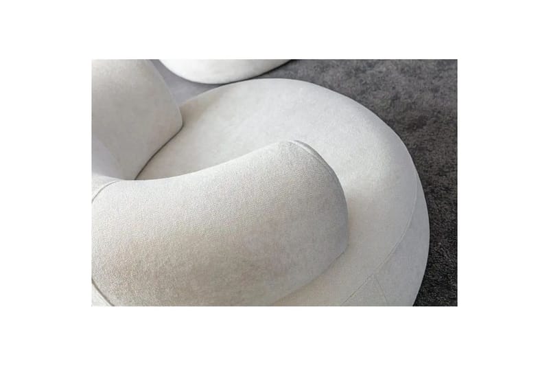 Kollumber Lenestol - Hvit - Møbler - Stoler & lenestoler - Lenestoler