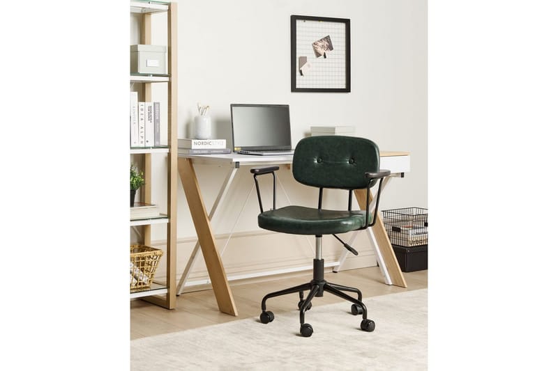 Kontorstol Algerita Grønn - Grønn - Møbler - Stoler & lenestoler - Kontorstol & skrivebordsstol