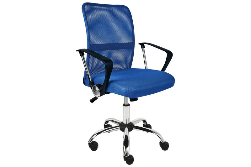 Kontorstol Best Blå/Sølv/Blå, Blå/Sølv/Blå