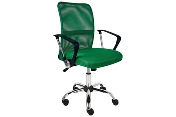 Kontorstol Best Grønn/sølv/svart