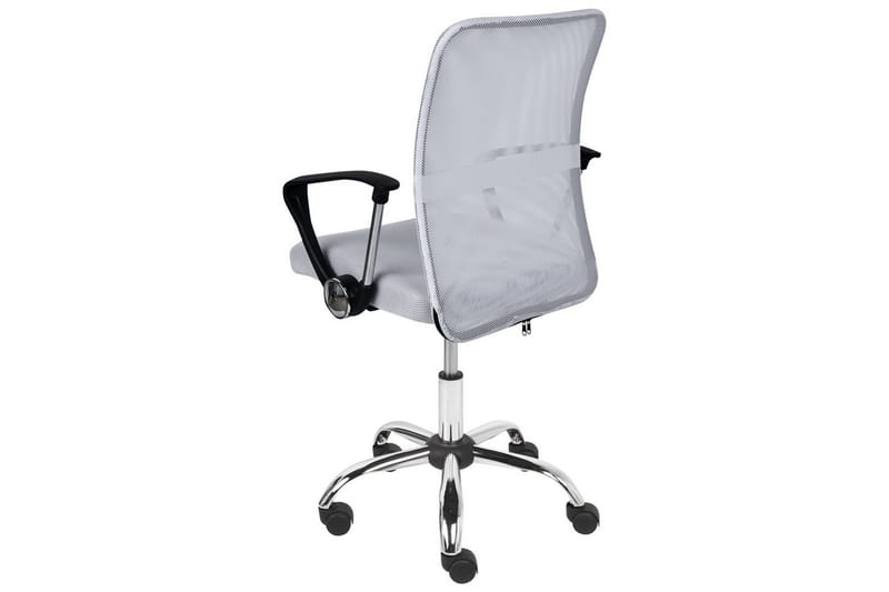 Kontorstol Best Hvit/Sølv/Svart/Grå - Hvit/Sølv/Svart/Grå - Møbler - Stoler & lenestoler - Kontorstol & skrivebordsstol