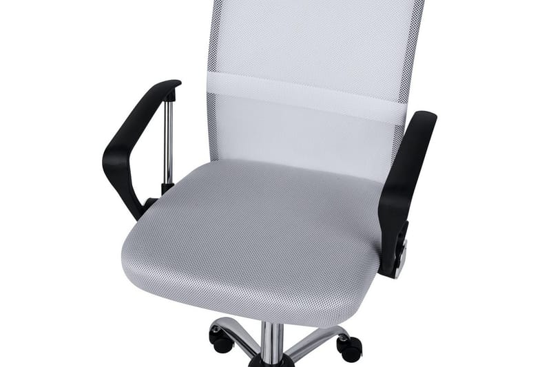 Kontorstol Best Hvit/Sølv/Svart/Grå - Hvit/Sølv/Svart/Grå - Møbler - Stoler & lenestoler - Kontorstol & skrivebordsstol