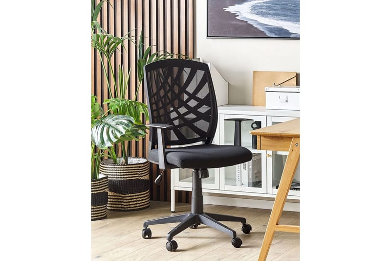 Kontorstol Bonny Svart - Svart - Møbler - Stoler & lenestoler - Kontorstol & skrivebordsstol