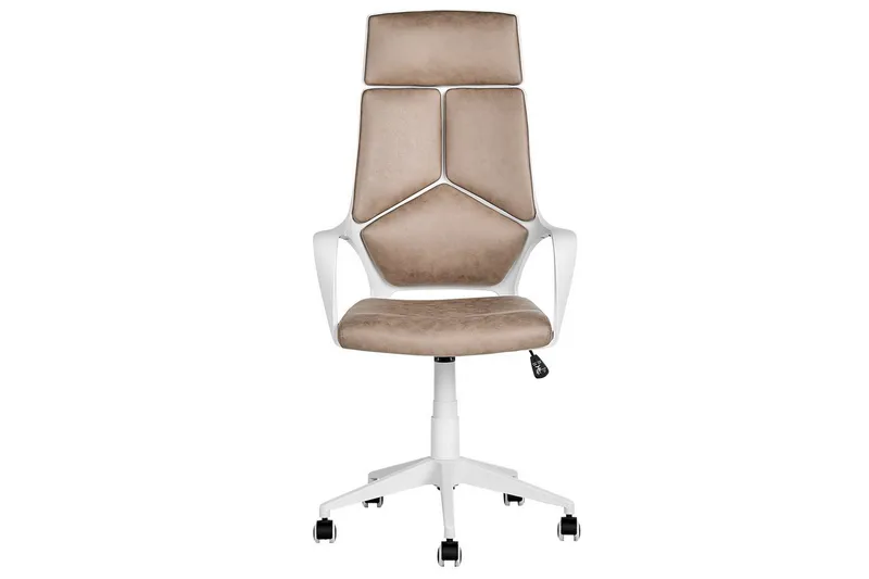 Kontorstol Delight Beige/hvit - Beige/hvit - Møbler - Stoler & lenestoler - Kontorstol & skrivebordsstol