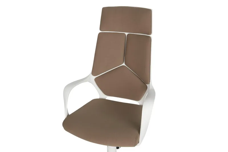 Kontorstol Delight Brun/Hvit - Brun/Hvit - Møbler - Stoler & lenestoler - Kontorstol & skrivebordsstol