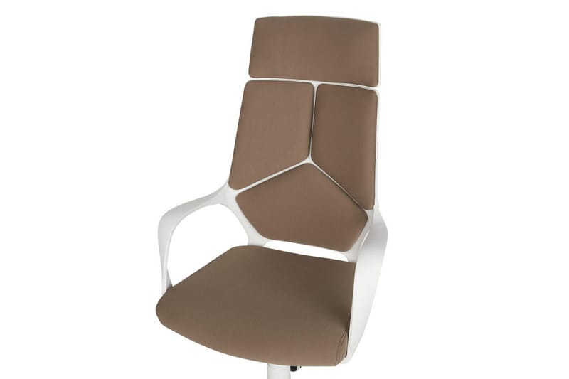 Kontorstol Delight Brun/Hvit - Brun/Hvit - Møbler - Stoler & lenestoler - Kontorstol & skrivebordsstol