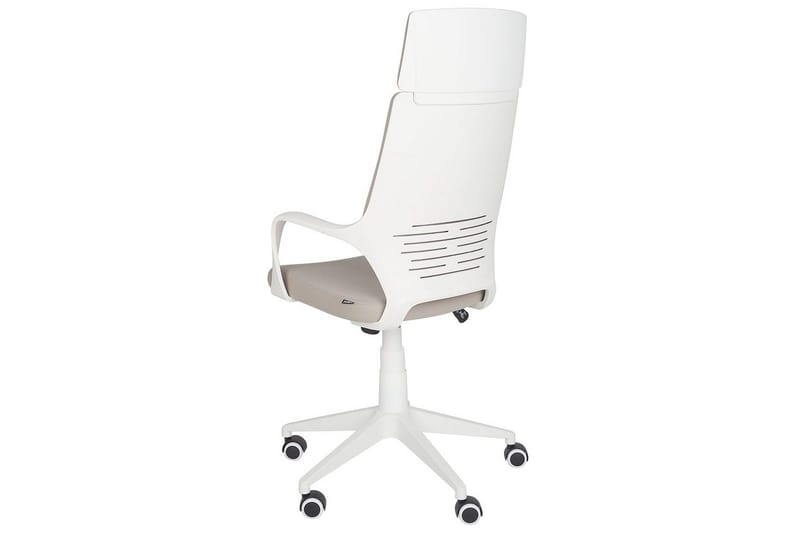 Kontorstol Delight Taupe/hvit - Taupe/hvit - Møbler - Stoler & lenestoler - Kontorstol & skrivebordsstol