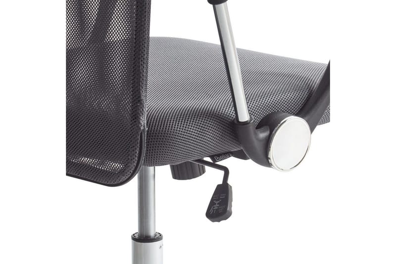 Kontorstol Design Grå/svart/sølv - Grå/svart/sølv - Møbler - Stoler & lenestoler - Kontorstol & skrivebordsstol