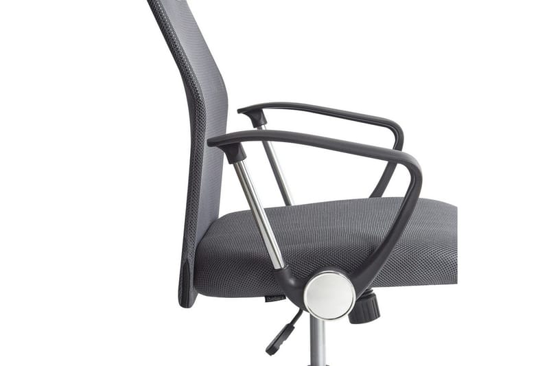 Kontorstol Design Grå/svart/sølv - Grå/svart/sølv - Møbler - Stoler & lenestoler - Kontorstol & skrivebordsstol