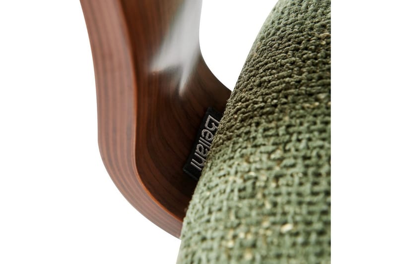 Kontorstol Gunnison - Grønt, mørkt treverk - Møbler - Stoler & lenestoler - Kontorstol & skrivebordsstol