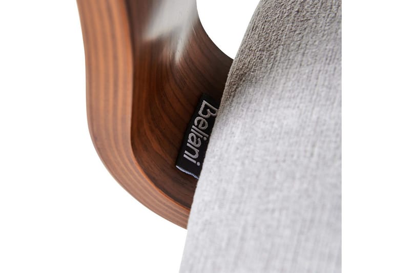 Kontorstol Gunnison - Mørkt tre, grått - Møbler - Stoler & lenestoler - Kontorstol & skrivebordsstol