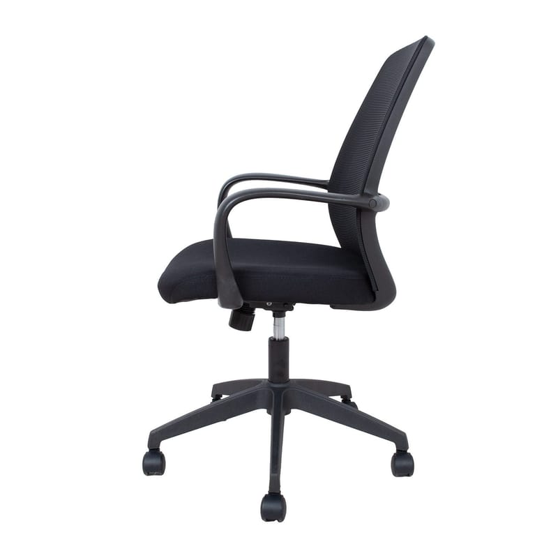 Kontorstol HOME4YOU Ciro Svart - svart - Møbler - Stoler & lenestoler - Kontorstol & skrivebordsstol