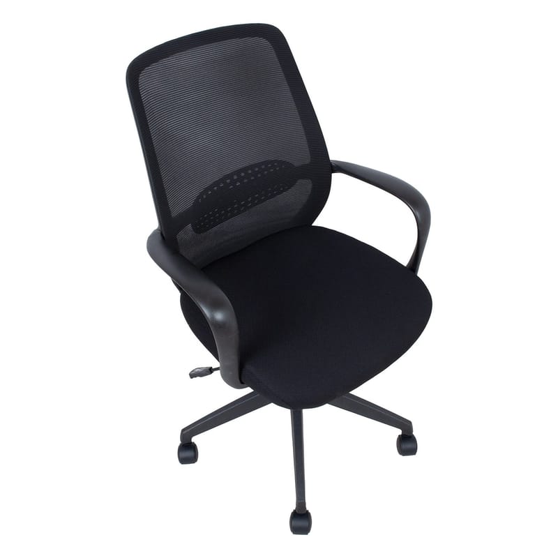 Kontorstol HOME4YOU Ciro Svart - svart - Møbler - Stoler & lenestoler - Kontorstol & skrivebordsstol