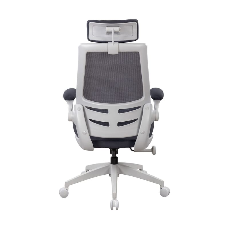 Kontorstol HOME4YOU Danica Mørkegrå/lysegrå - Mørkegrå / lysegrå - Møbler - Stoler & lenestoler - Kontorstol & skrivebordsstol