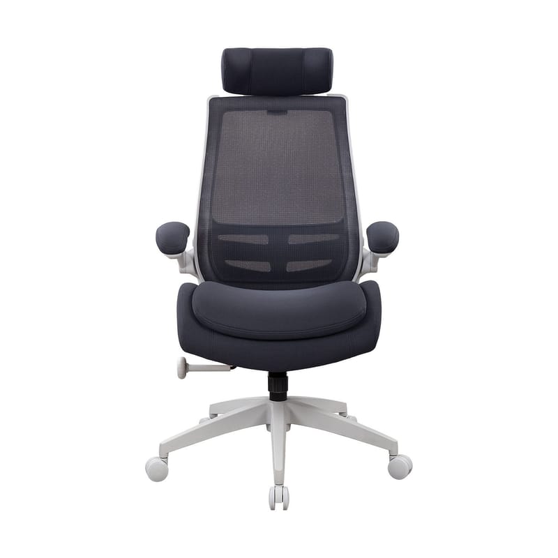 Kontorstol HOME4YOU Danica Mørkegrå/lysegrå - Mørkegrå / lysegrå - Møbler - Stoler & lenestoler - Kontorstol & skrivebordsstol