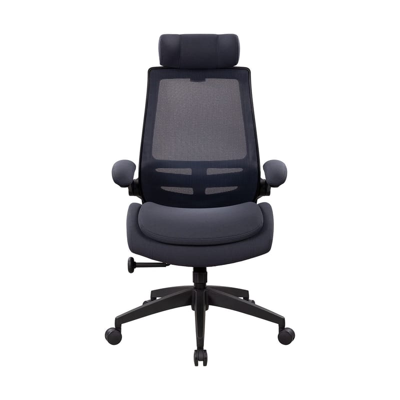 Kontorstol HOME4YOU Danica Mørkegrå/svart - Mørkegrå / svart - Møbler - Stoler & lenestoler - Kontorstol & skrivebordsstol